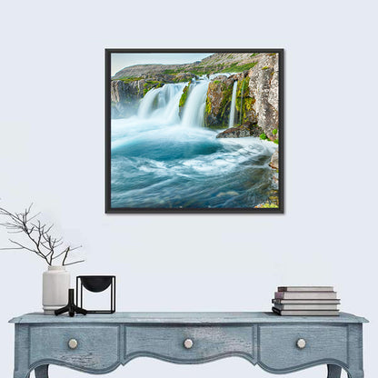 Dynjandi Waterfall Wall Art