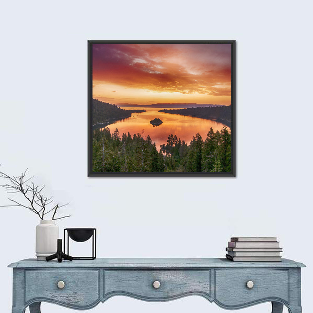 Emerald Bay Sunrise, Lake Tahoe Wall Art