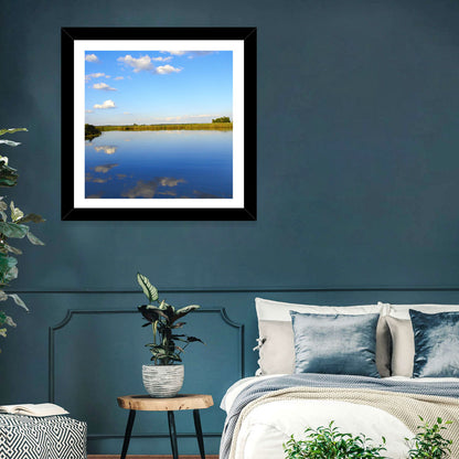 Lake Puckaway Reflection Wall Art
