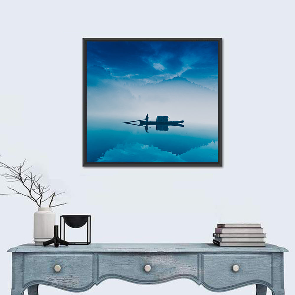 Dongjiang Lake Morning Wall Art