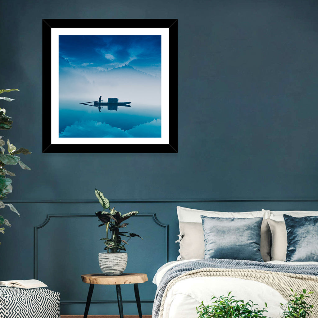 Dongjiang Lake Morning Wall Art