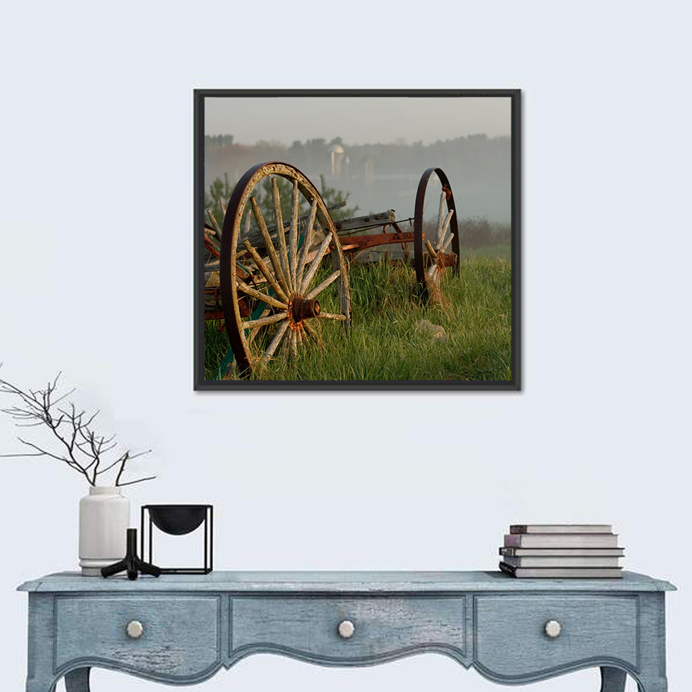 Broken Wagon Wall Art