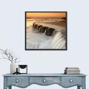 Stream into Sea Wall Art