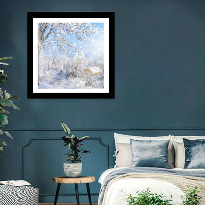 Frosted Village Wall Art