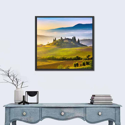 Tuscan Morning Landscape Wall Art