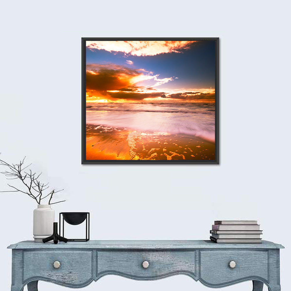 Beach Sunset Wall Art