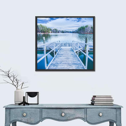 Morning at Lake Wylie Wall Art