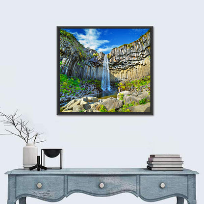 Svartifoss Basalt Falls Wall Art