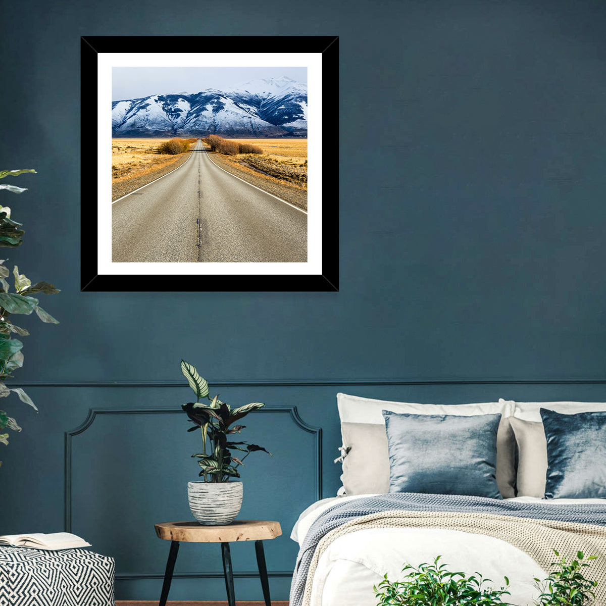 El Calafate Road with Snow Peaks Wall Art