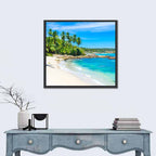 Sri Lanka Tropical Beach Wall Art