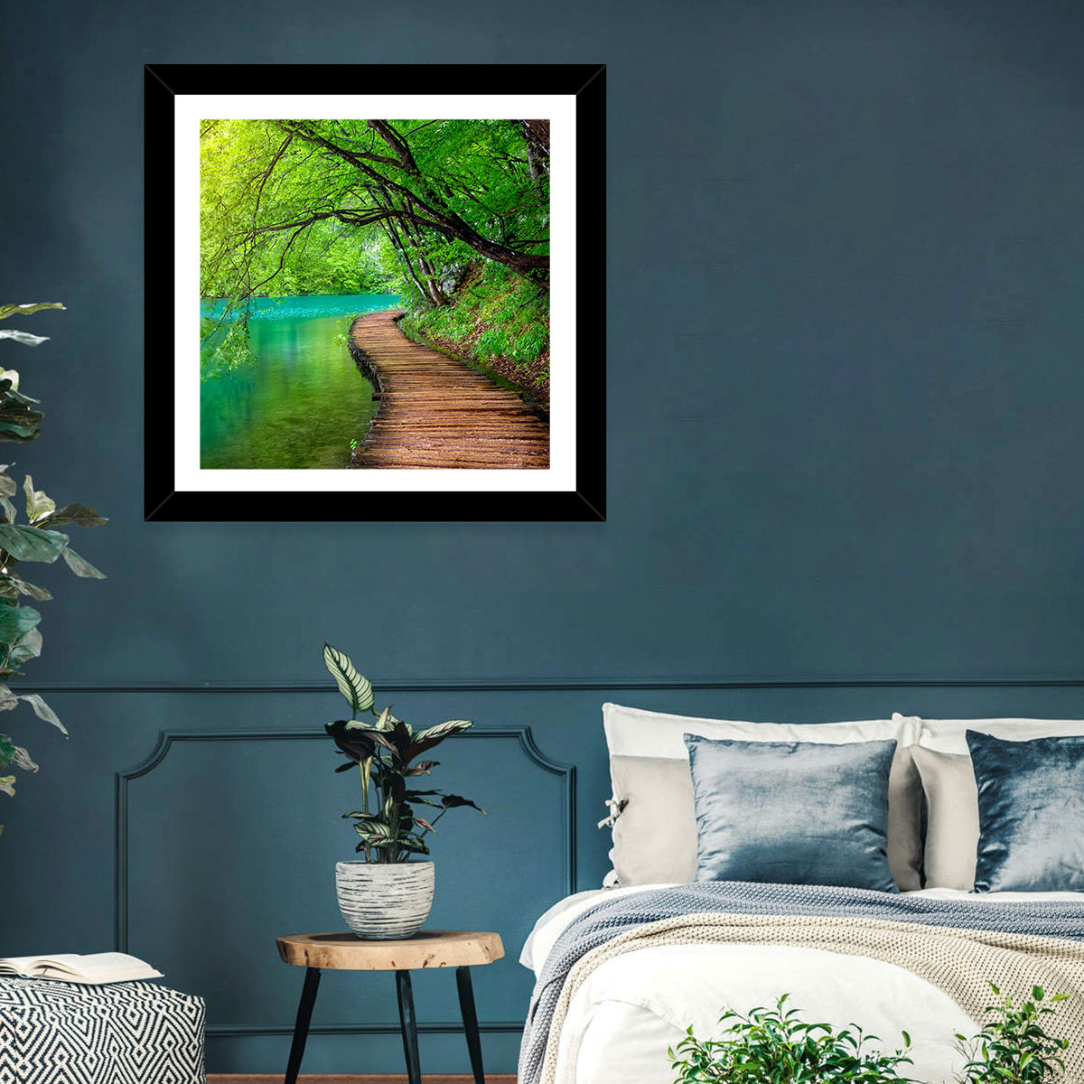 Plitvice Lakes Boardwalk Wall Art