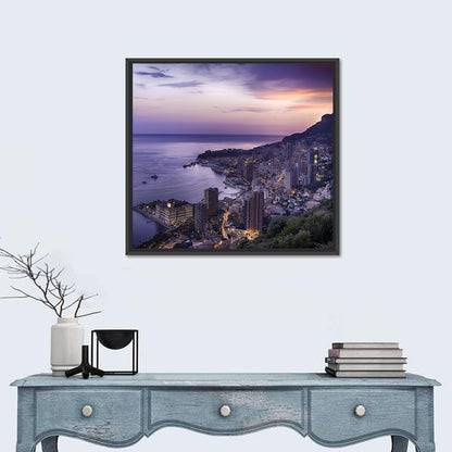 Monte Carlo at Dusk Wall Art