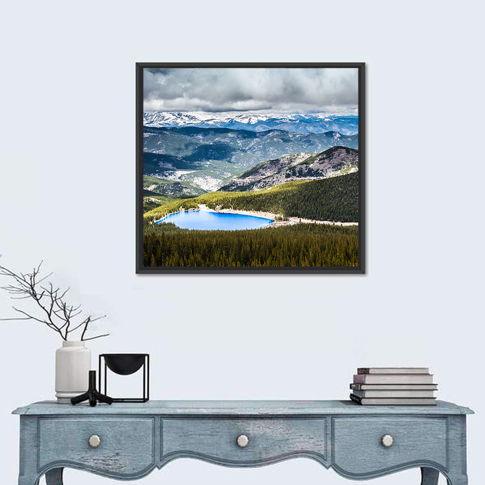 Mt Evans Echo Lake View Wall Art