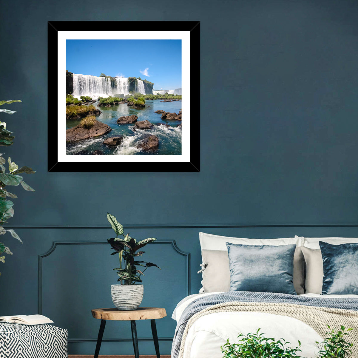 Iguazu River and Falls, Foz Do Iguaçu Wall Art