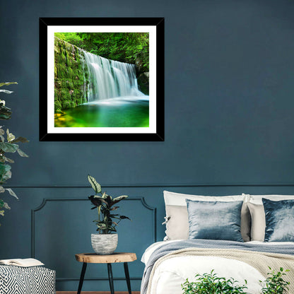 Emerald Lake Cascade Wall Art
