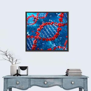 DNA Abstract Wall Art