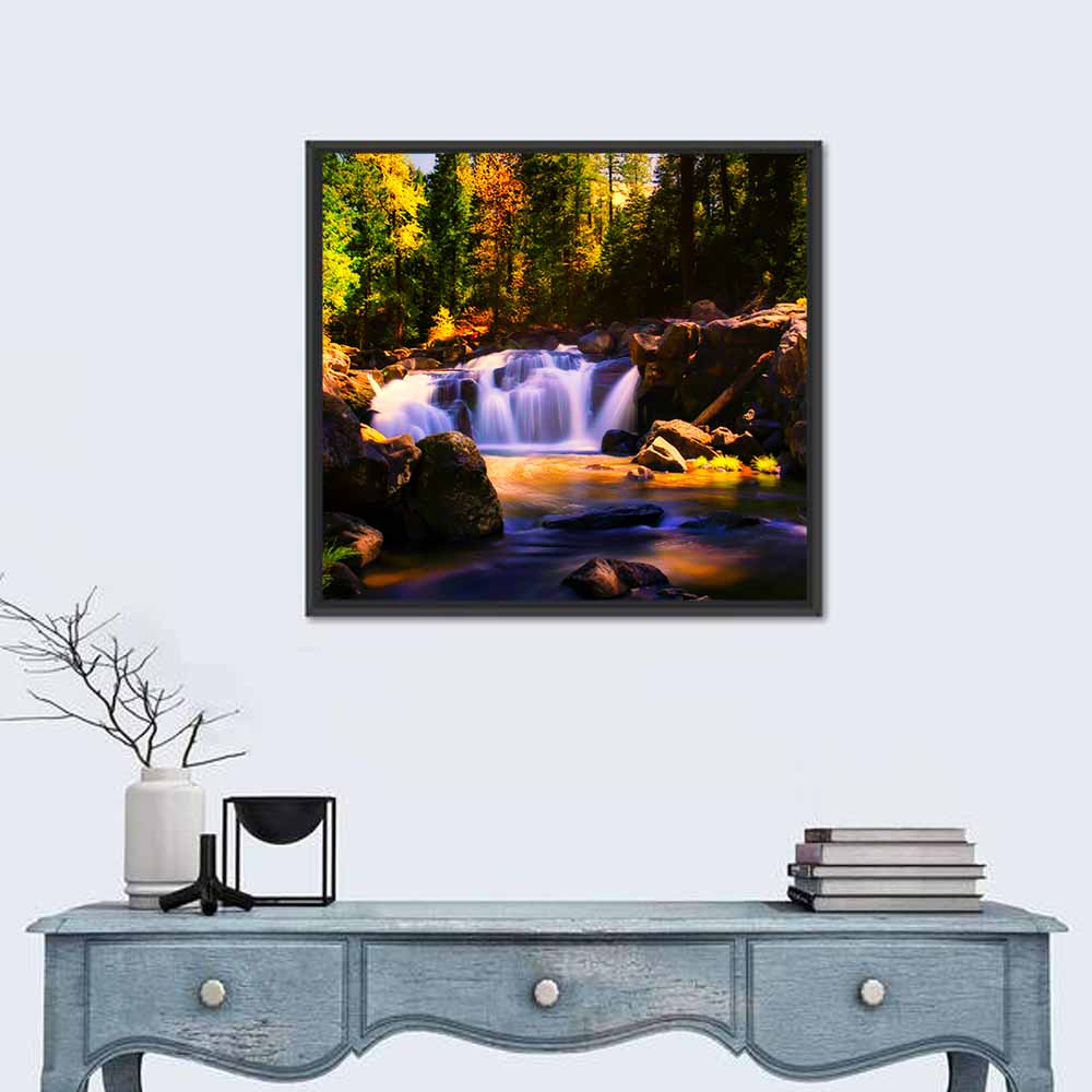 Mountain Waterfall Wall Art