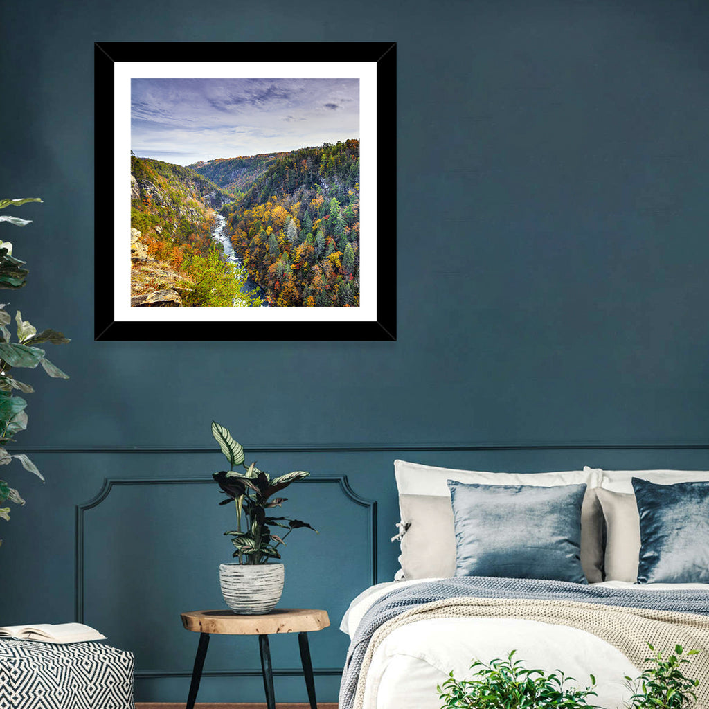 Tallulah Gorge Autumn Vista Wall Art