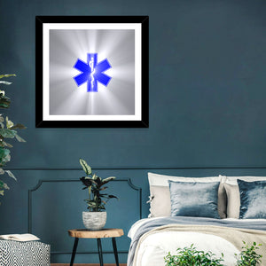 Emergency Medical Technician Symbol Wall Art