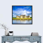 Château De Chambord Reflection Wall Art