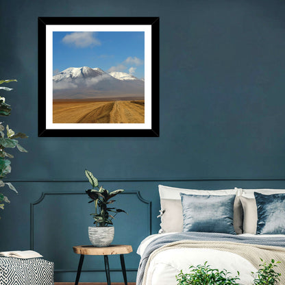 Road to Atacama Peaks Wall Art