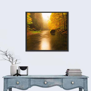 Mountain River Wall Art