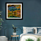 Frio River Autumn Reflection Wall Art