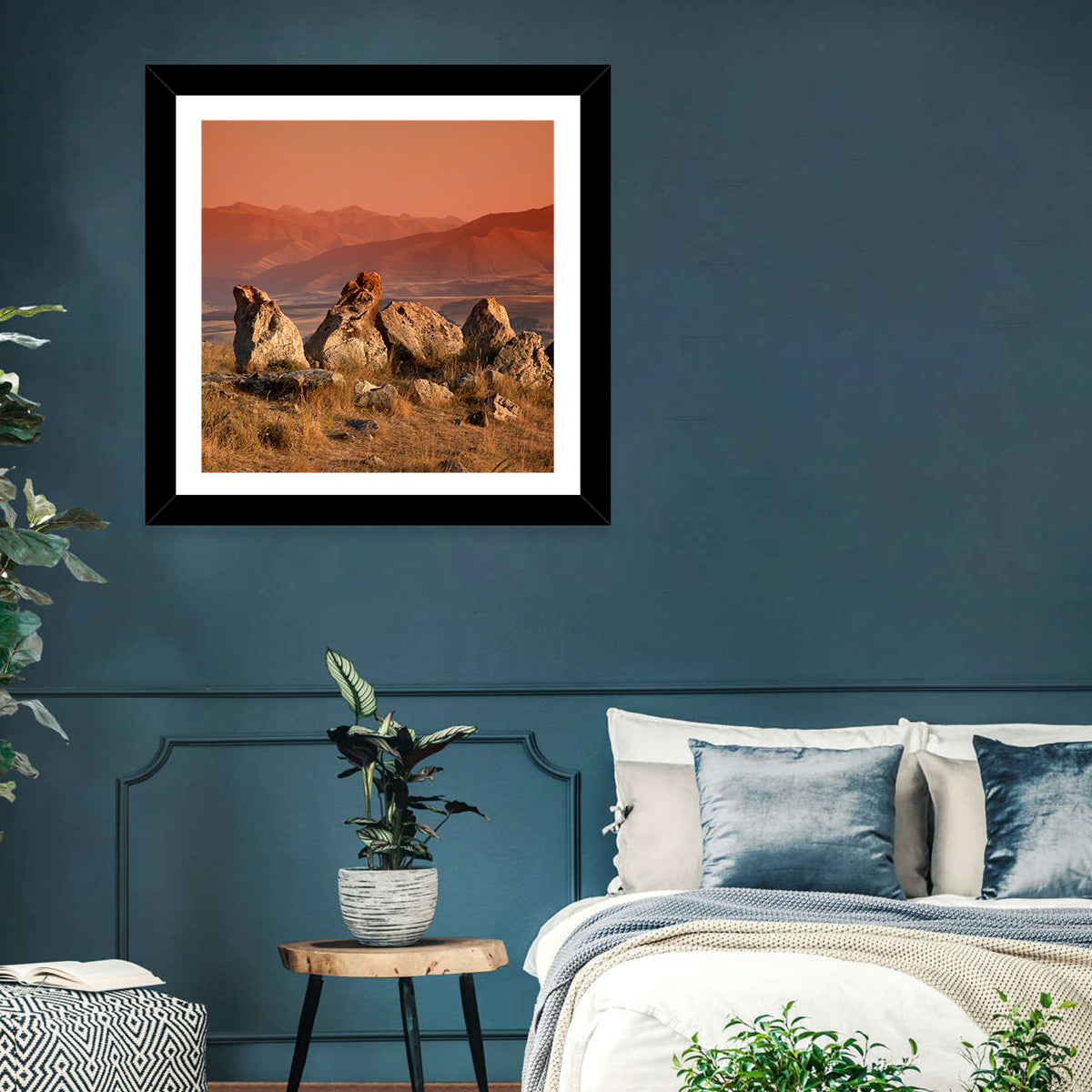 Karahunj Rocky Ridge at Sunset Wall Art
