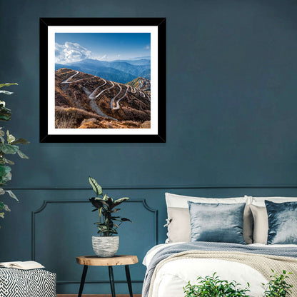 Zuluk Zig-zag Road, Sikkim Wall Art
