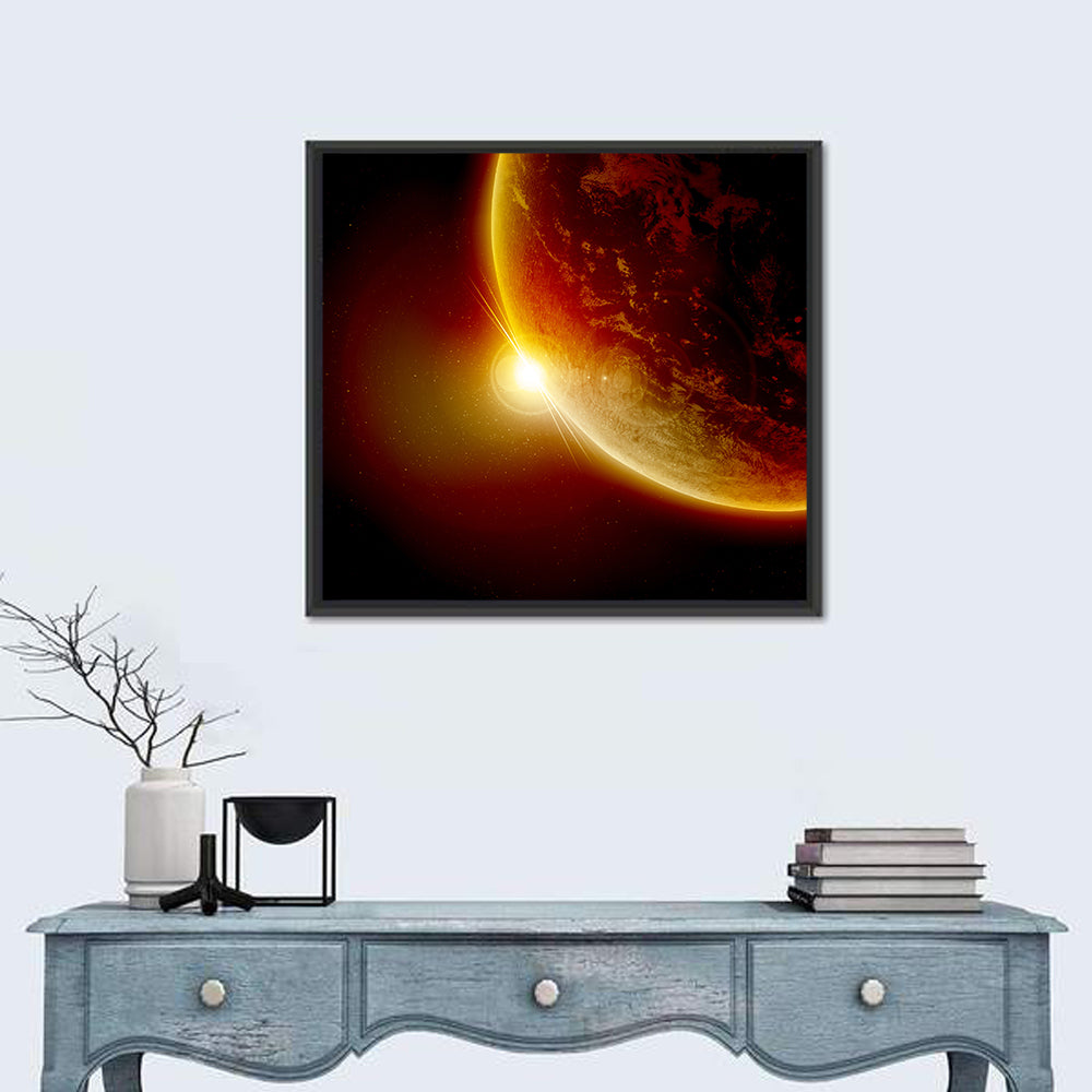 Red Planet Wall Art