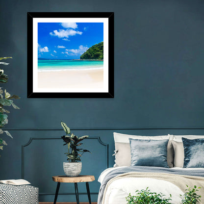 Tropical Sea Beach Wall Art