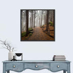 Misty Appalachian Trail Path Wall Art