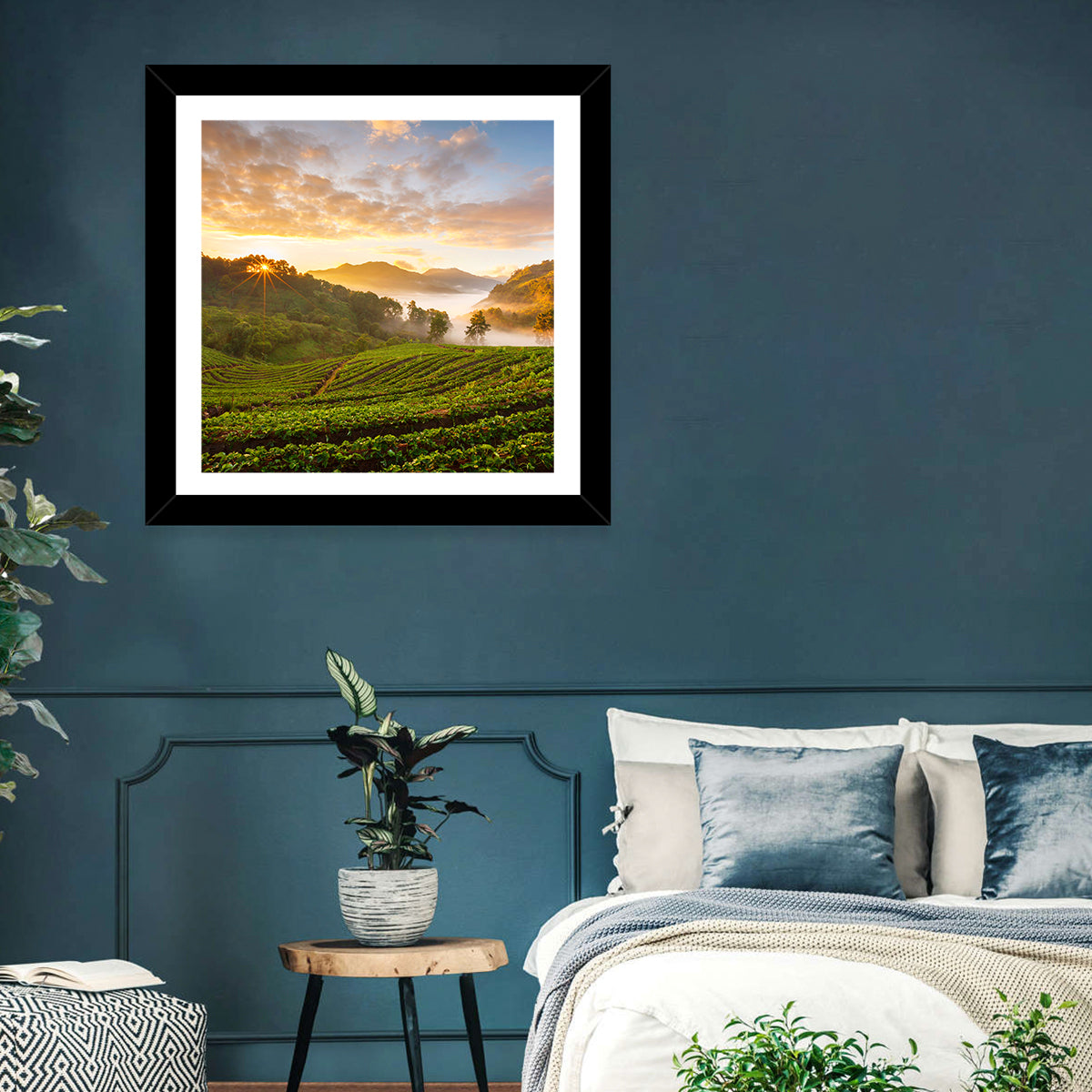 Strawberry Fields Sunrise Wall Art