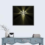 Medical Corps Caduceus Emblem Wall Art