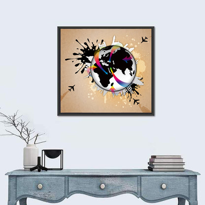 Global Travel Concept Wall Art