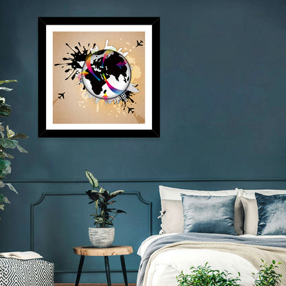 Global Travel Concept Wall Art