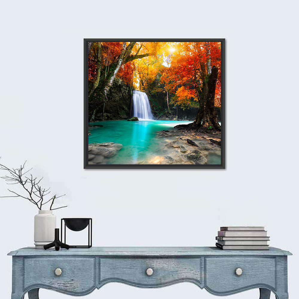 Erawan Waterfall, Kanchanaburi Wall Art