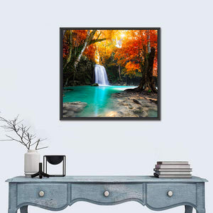 Tropical Waterfall Wall Art