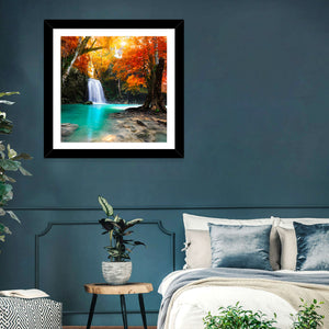 Tropical Waterfall Wall Art