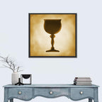 Holy Grail Chalice Illustration Wall Art