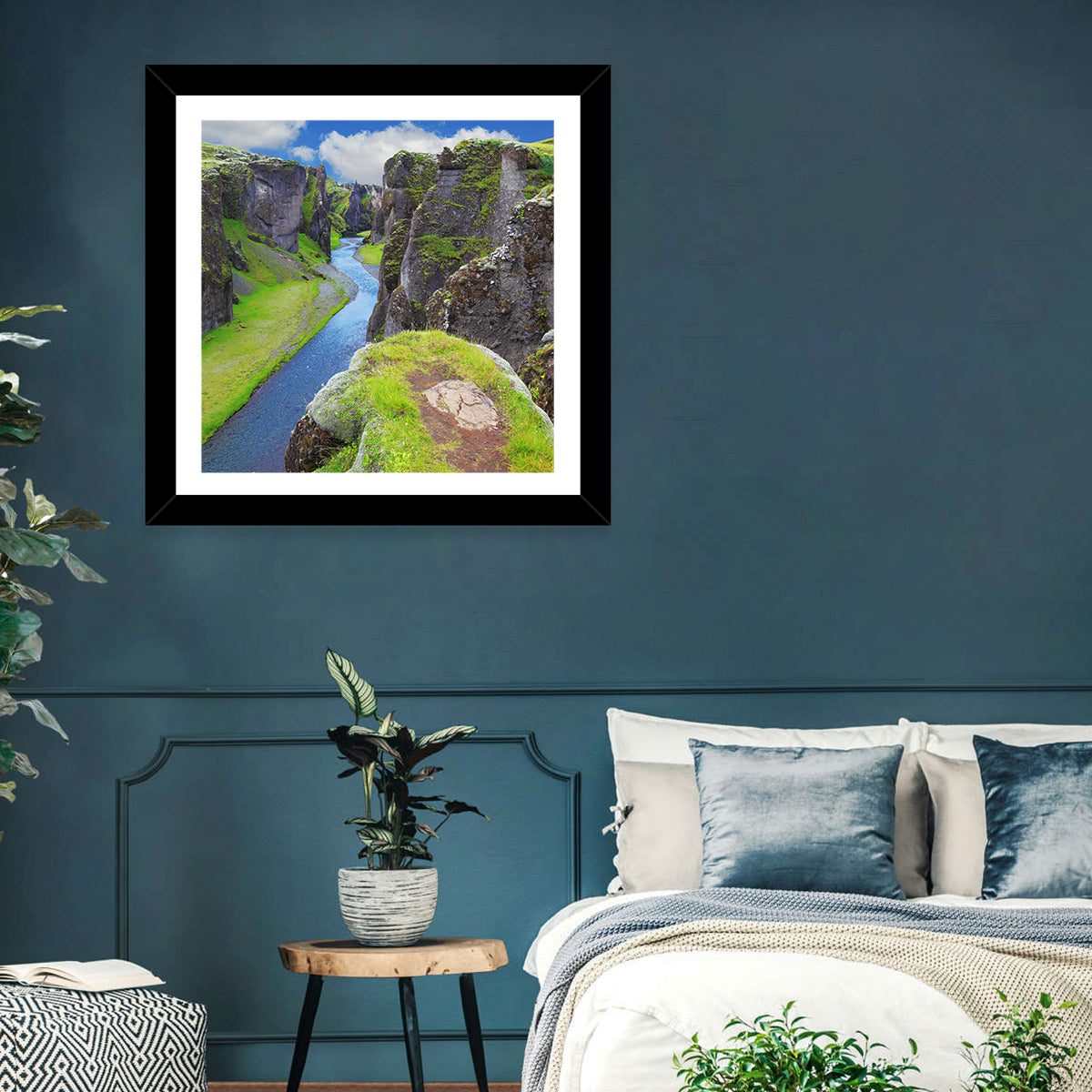 Neverland Cliffs, Fjaðrárgljúfur Canyon Wall Art