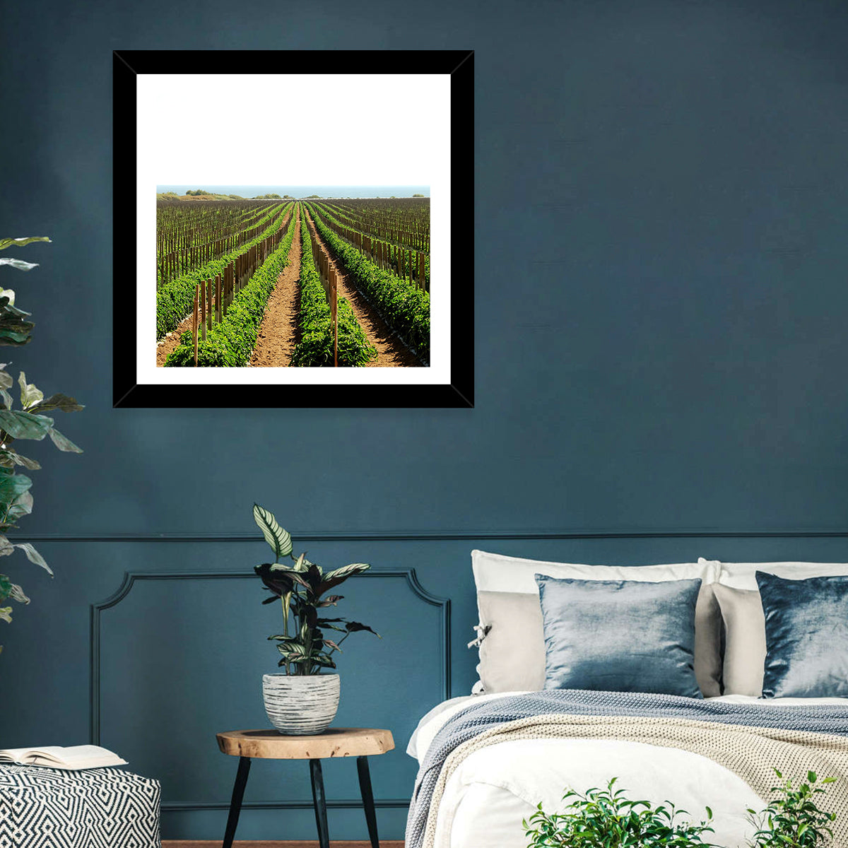 Tomato Fields Wall Art