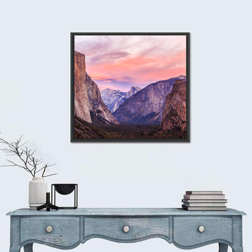El Capitan at Tunnel View Wall Art