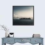 Lng Tanker at Sea Wall Art