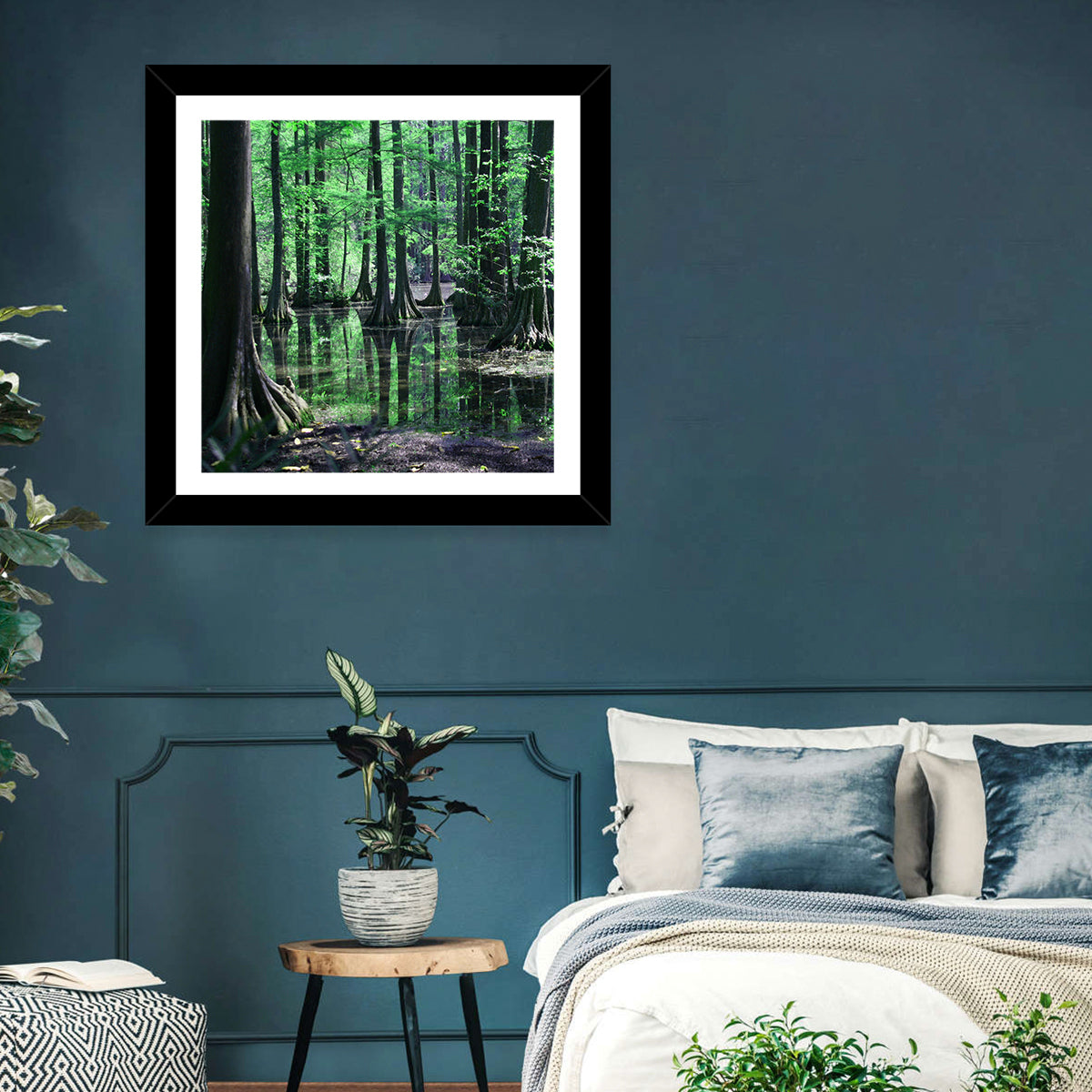 Congaree Swamp Reflection Wall Art