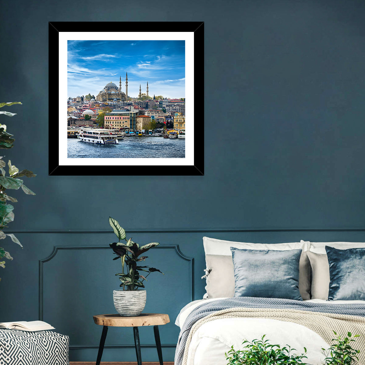 Süleymaniye Mosque Over Golden Horn Wall Art