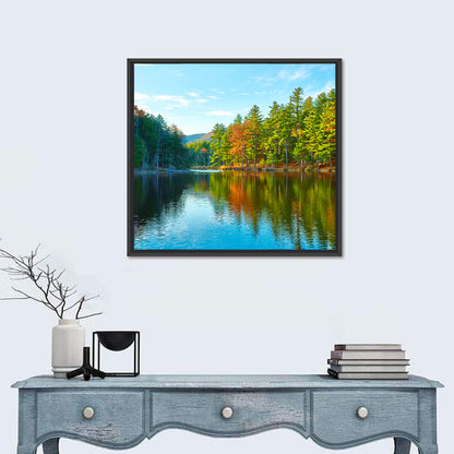 White Mountain Forest Reflections Wall Art
