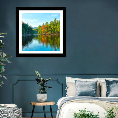 White Mountain Forest Reflections Wall Art