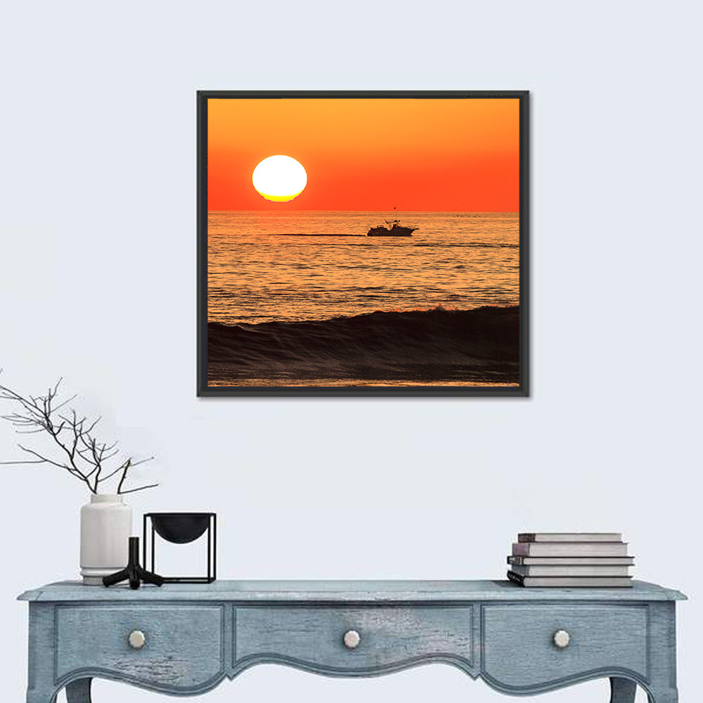 Oceanside Beach California Sunset Wall Art