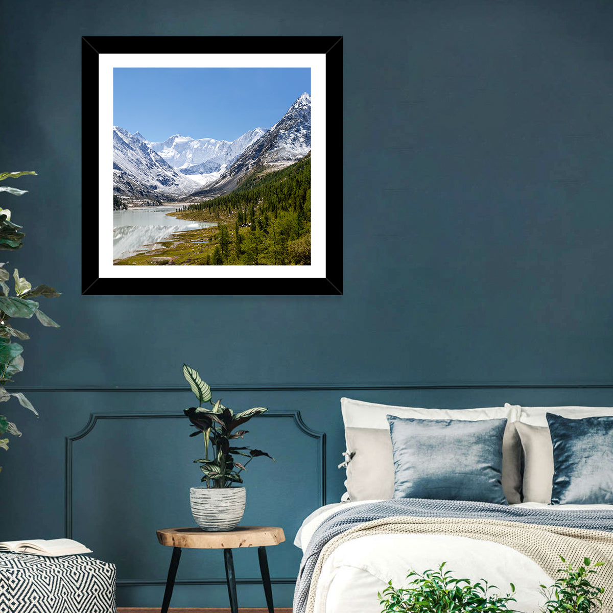 Akkem Lake Reflection Wall Art